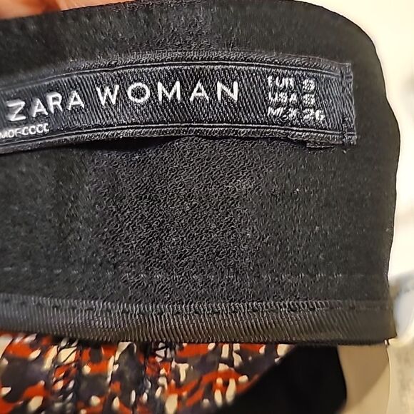 Zara Woman S 100% Silk Pants - Picture 7 of 8